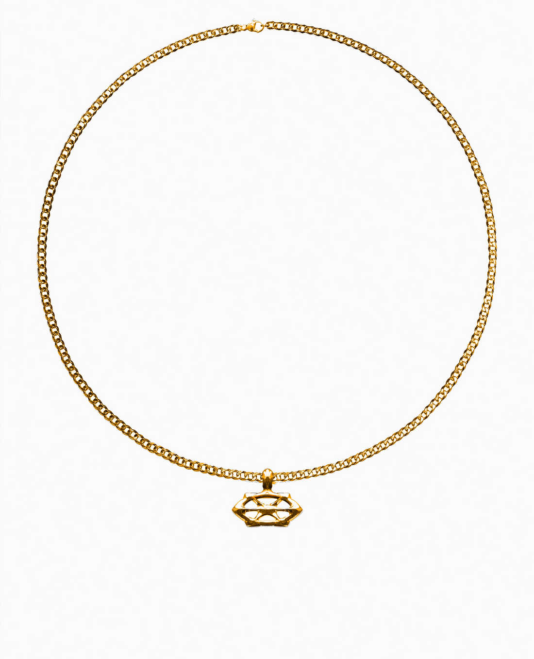 GOLD DYST PENDANT