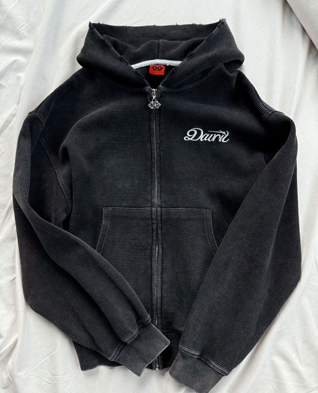BLACK WAFFLE ZIP